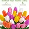 12-Pack Mixed Color Real Touch Latex Tulips – Lifelike Faux Flowers with Large Full Buds for Spring Weddings, Home Décor, Tables & Party Centerpieces